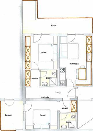 Appartements Strobl Хопфгартен-им-Бриксенталь Номер фото